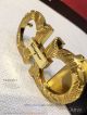 AAA Copy Salvatore Ferragamo Gold Engraving Gancio Buckle Reversible Men's Belt  (2)_th.jpg